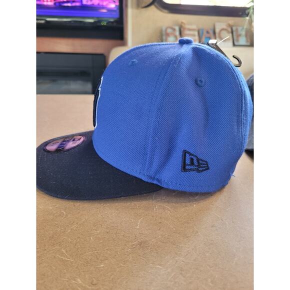 NY Mens Blue/Blk Baseball cap NWT - Picture 2 of 5
